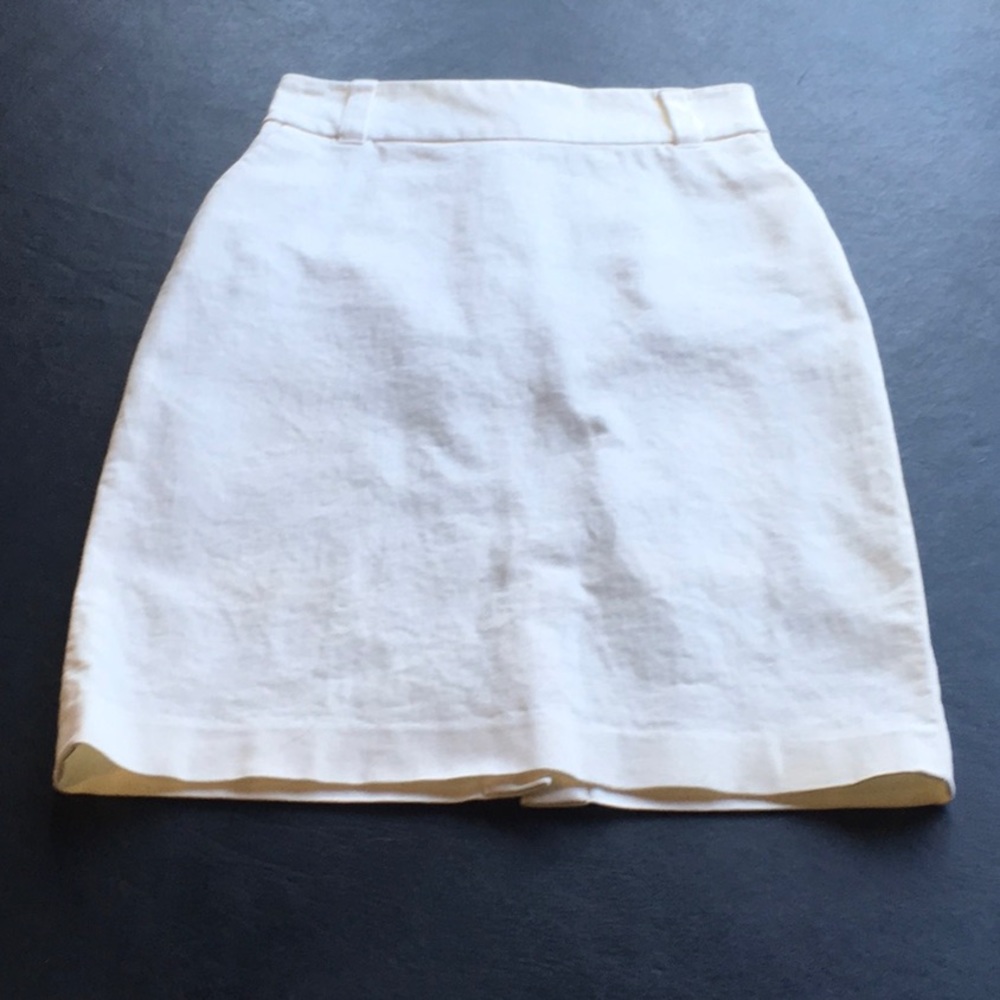 White Pencil Skirt